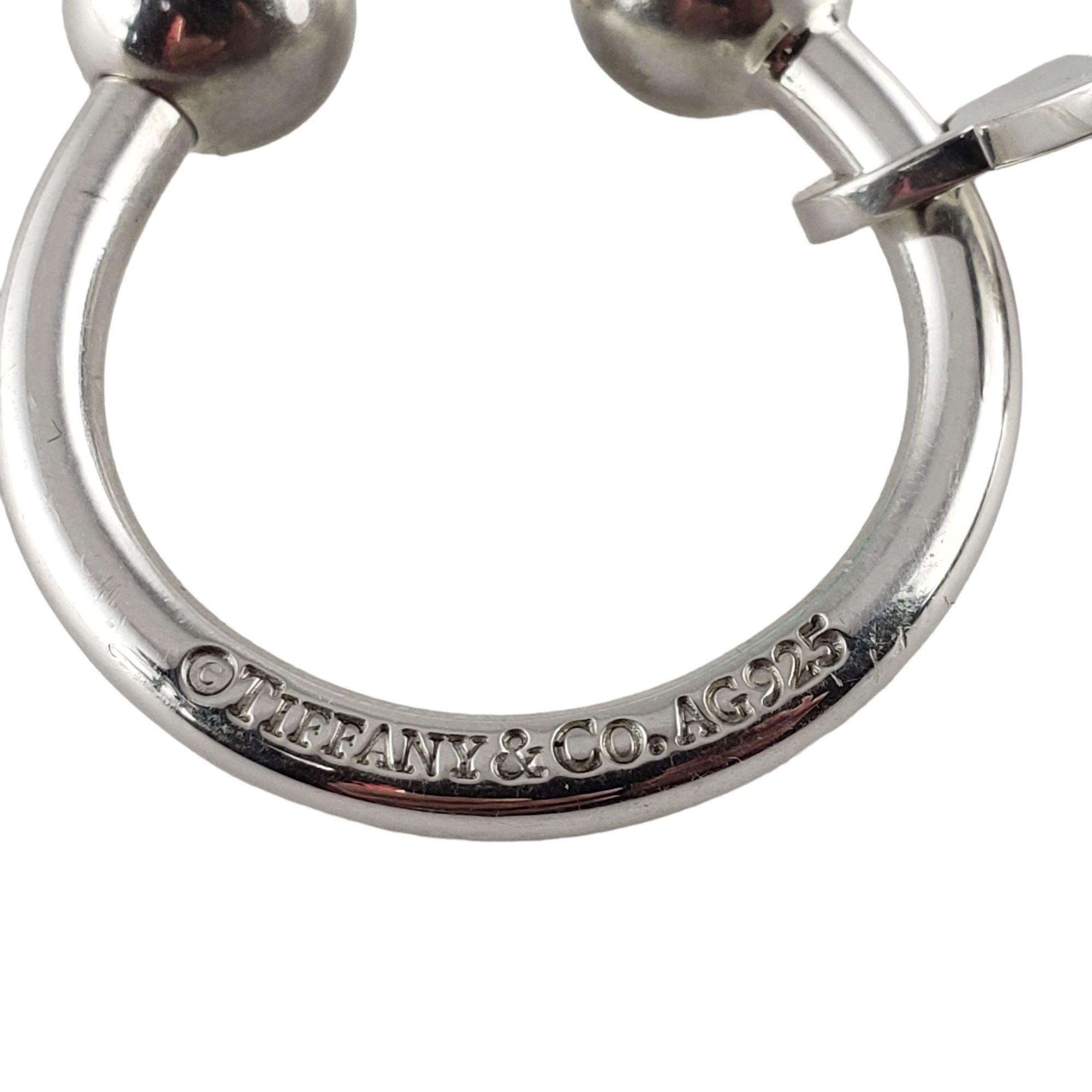 Tiffany & Co. Porte-clés fer à cheval en argent sterling #13523 en vente 1