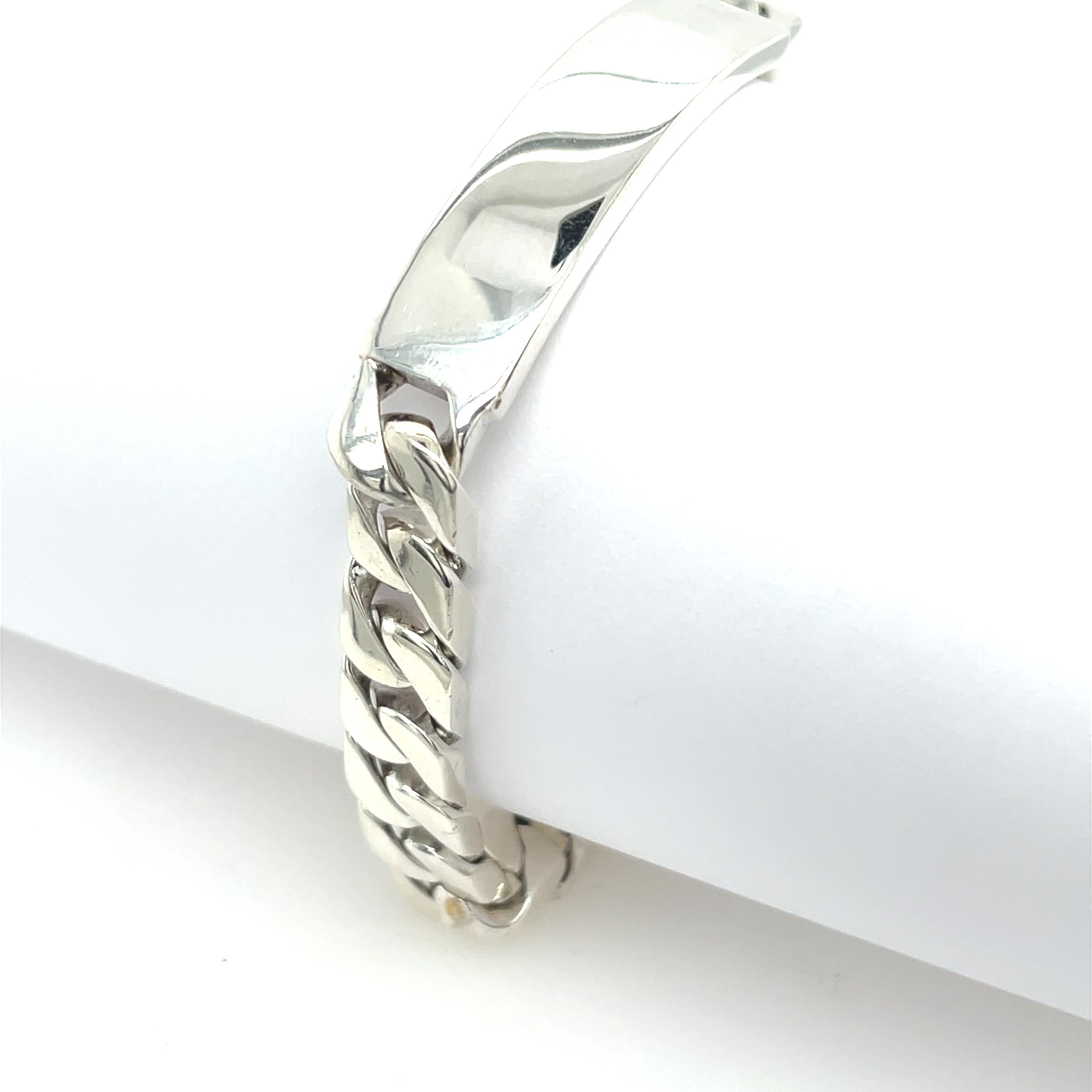 da uomo o donna Bracciale identificativo in argento Tiffany & Co. in vendita