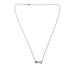 Tiffany & Co. Sterling Silver Infinity Necklace
