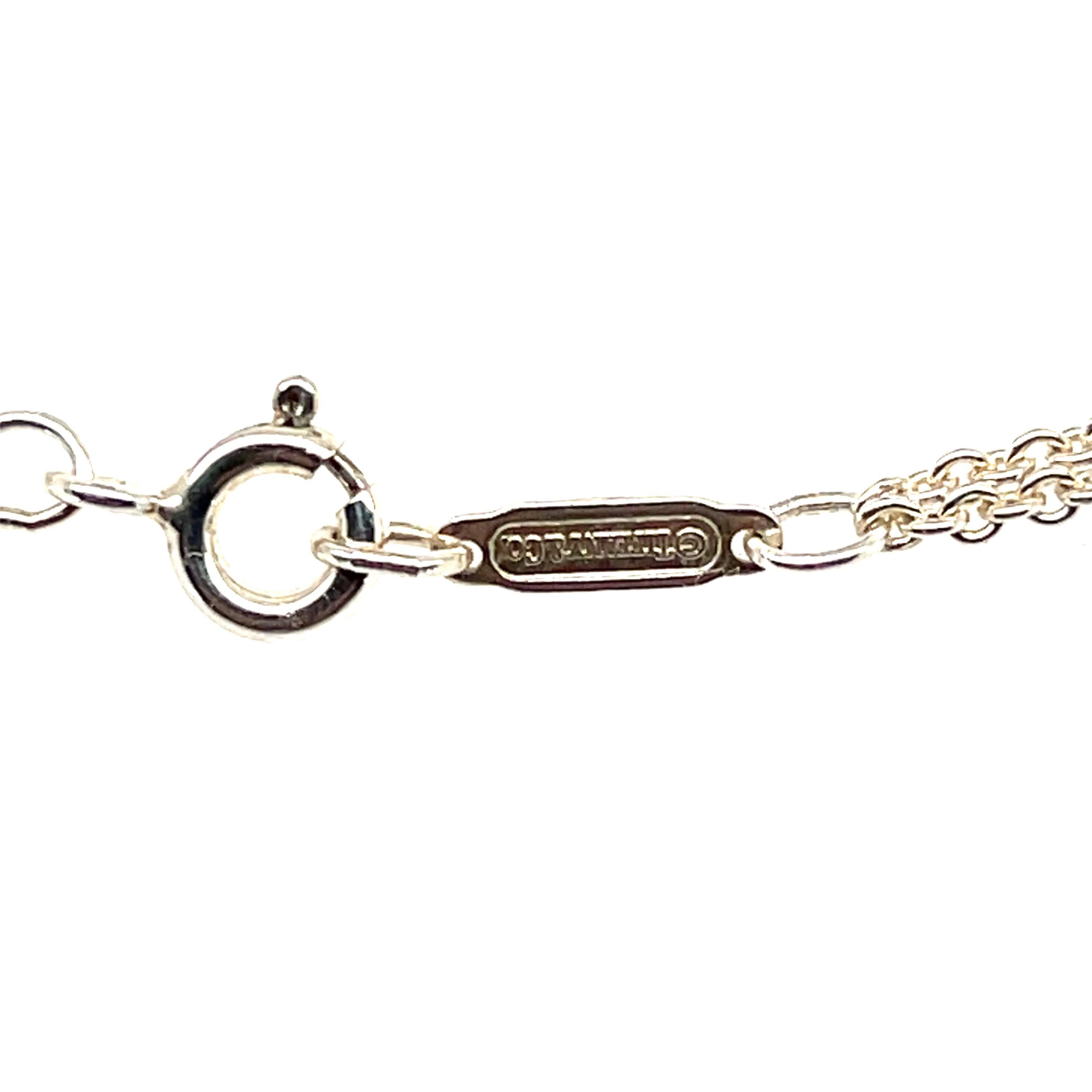 Tiffany & Co. Sterling Silver Infinity Necklace 1