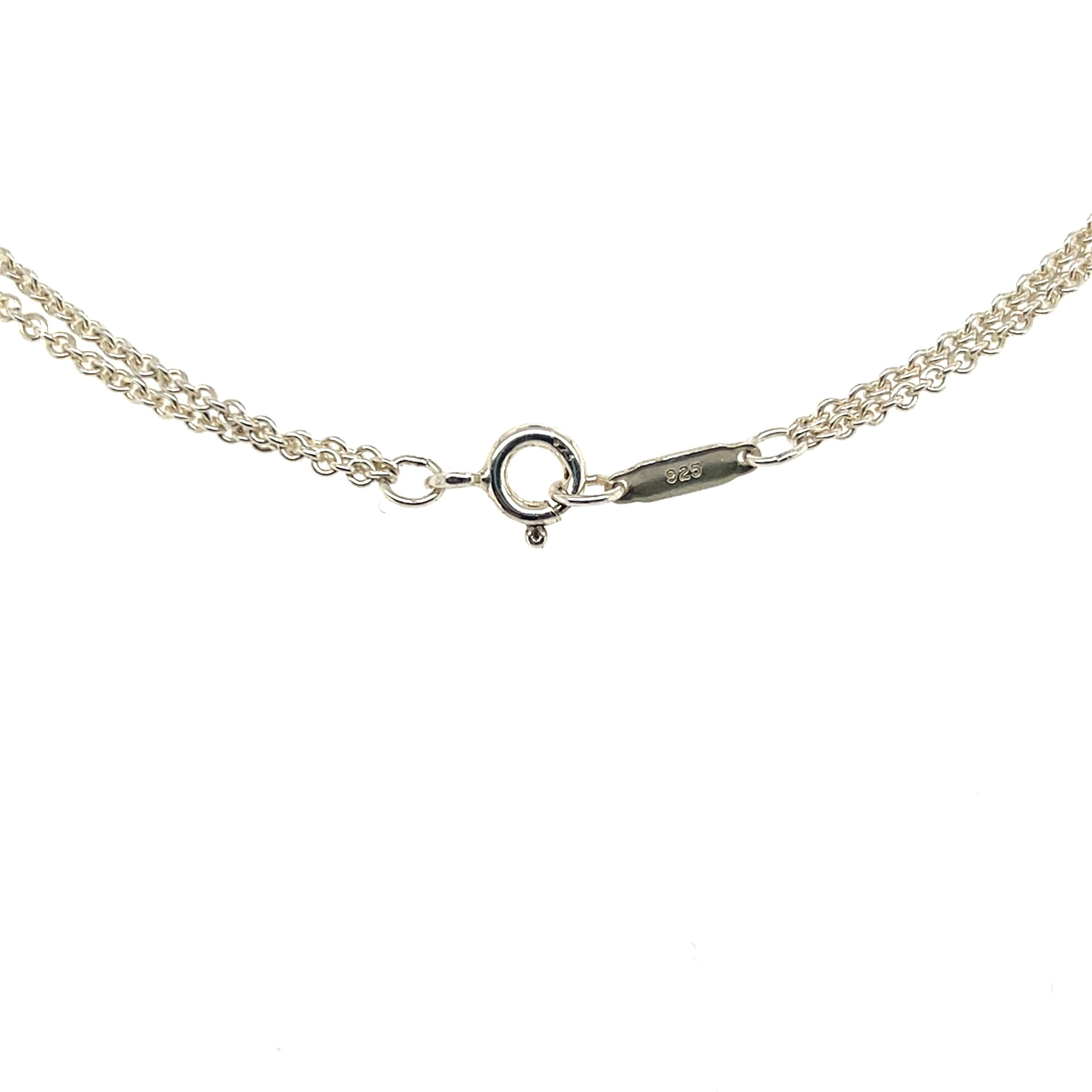 Tiffany & Co. Sterling Silver Infinity Necklace 2