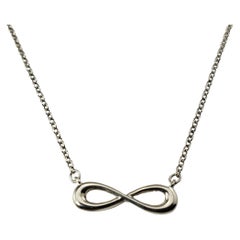 Tiffany & Co. Sterling Silver Infinity Necklace