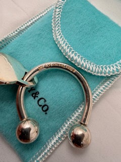 Tiffany & Co. Sterling Silver Key holder Like new, Never used Box & Pouch