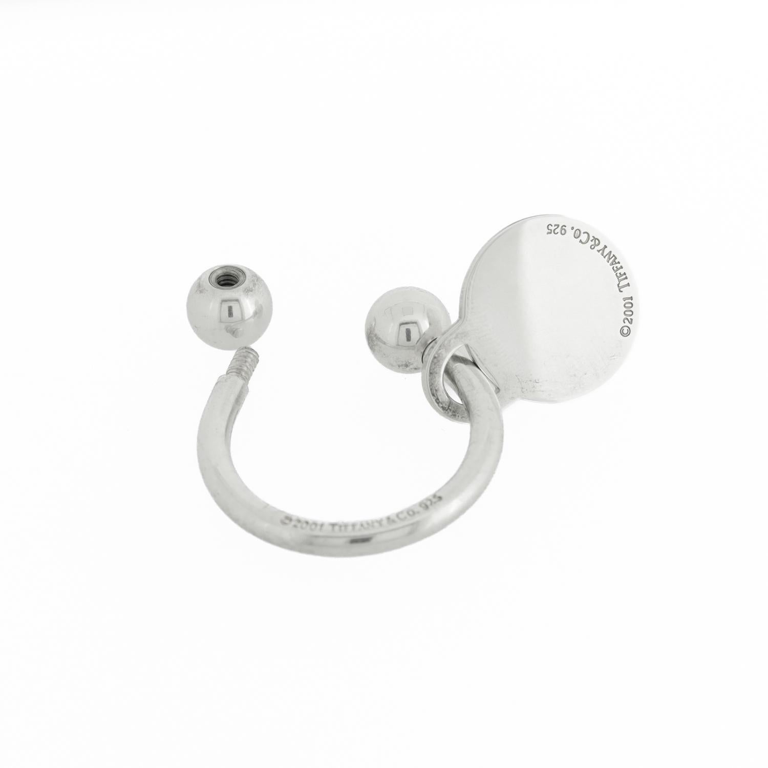 Tiffany & Co. Portachiavi o portachiavi in argento Sterling 2001 in vendita 7