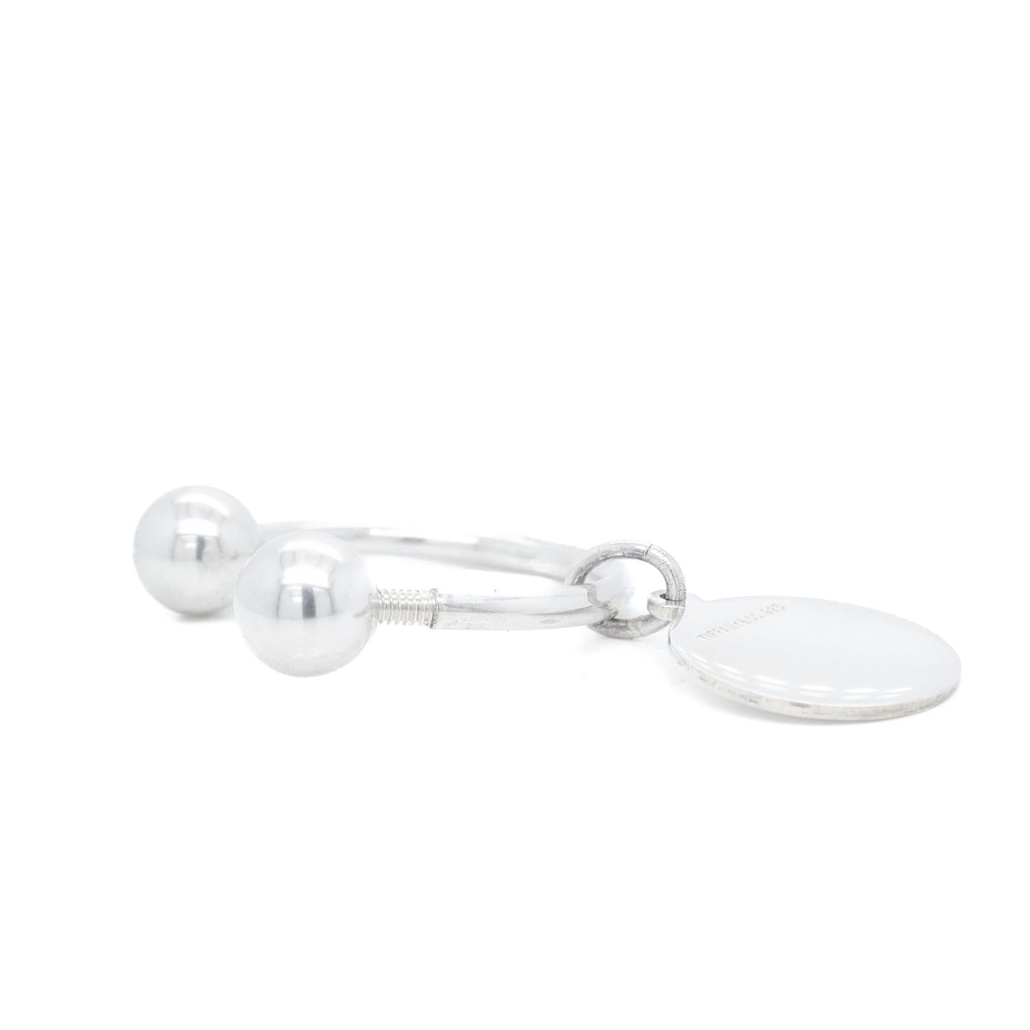 Tiffany & Co. Portachiavi o portachiavi in argento sterling in vendita 6