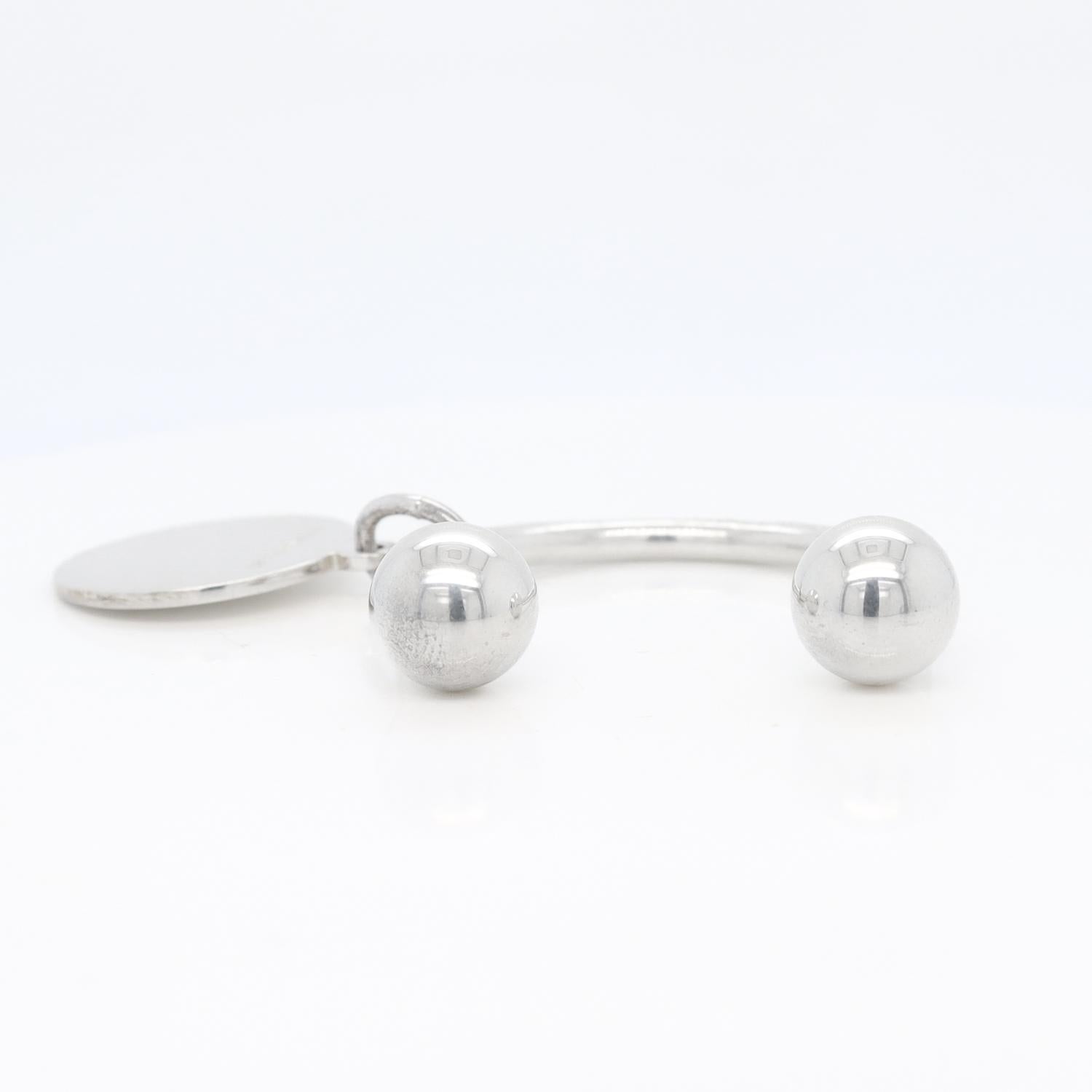 Tiffany & Co. Portachiavi o portachiavi in argento sterling in vendita 1