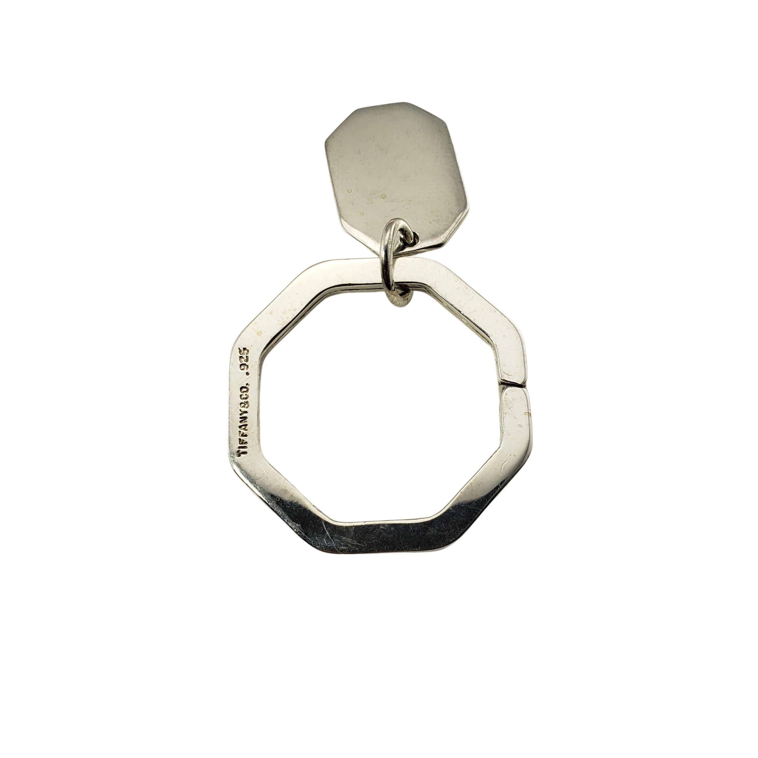 Women's or Men's Tiffany & Co. Sterling Silver Key Ring
