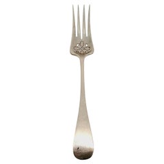 Tiffany & Co Sterling Silver King William Pierced Cold Meat Fork