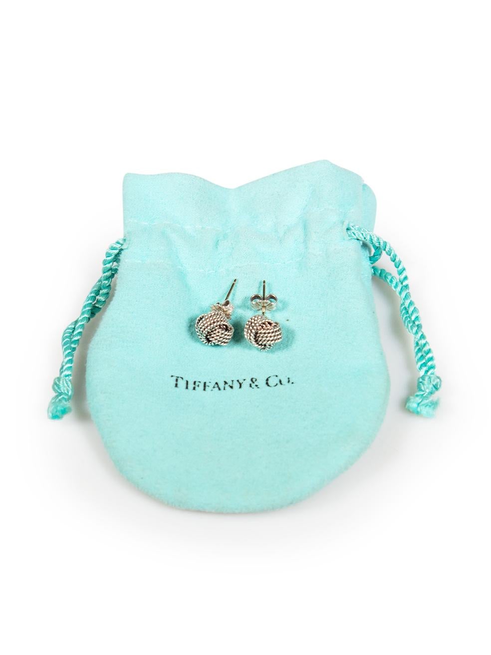 Women's Tiffany & Co. Sterling Silver Knot Earrings