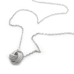 Tiffany & Co. Sterling Silver Knot Necklace
