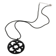 Tiffany & Co. Sterling Silver & Lacquer Paloma Picasso Zellige Pendant