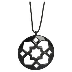 Tiffany & Co. Sterling Silver & Lacquer Paloma Picasso Zellige Pendant