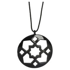 Tiffany & Co. Sterling Silver & Lacquer Paloma Picasso Zellige Pendant