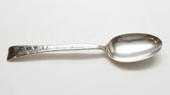 Tiffany & Co. Sterling Silver Lap Over Edge Ivy Pattern Teaspoon