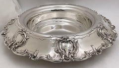 Tiffany & Co Sterling Silver Large 1914 Centerpiece Bowl in Kings Pattern