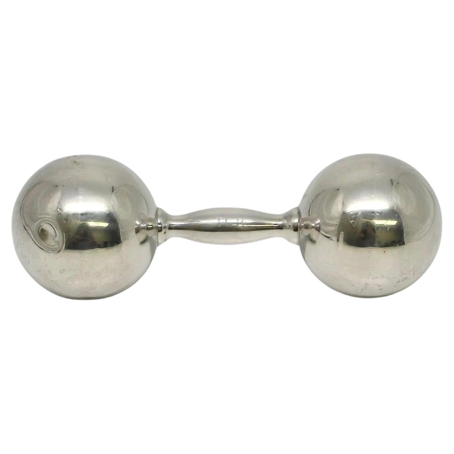 Tiffany & Co. Sonaglio a bilanciere grande in argento sterling con Monogram #22928