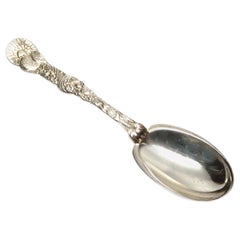 Vintage Tiffany & Co. Sterling Silver Thanksgiving Cranberry Serving Spoon