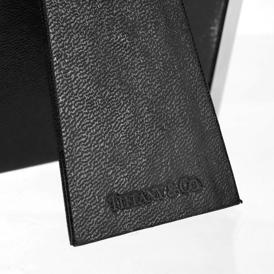 Tiffany & Co. Cadre photo carré en argent Sterling Leaf Design/One en vente 3