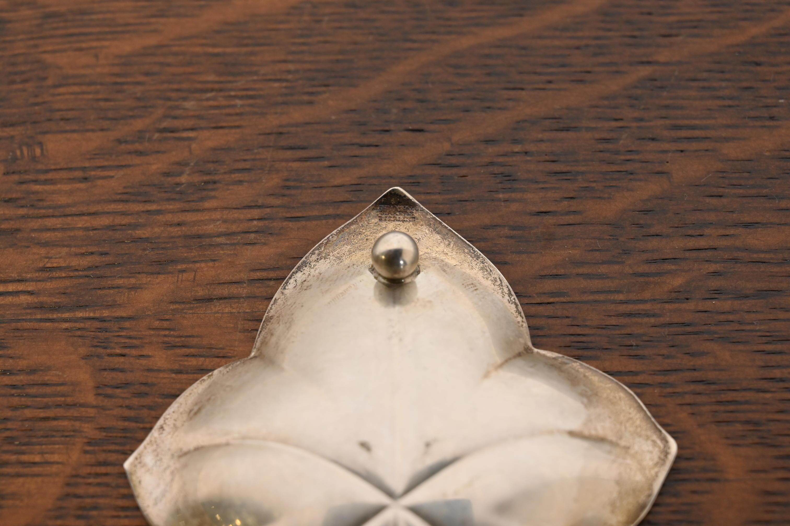 Tiffany & Co. Bols à noix en forme de feuille en argent sterling, lot de dix en vente 2