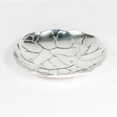 Tiffany & Co. Sterling Silver Lettuce or Cabbage Leaf Plate or Dish