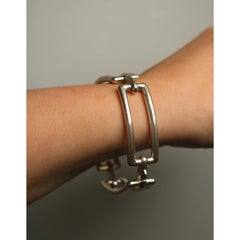 Tiffany & Co. Sterling Silver Link Bracelet 2002 Italy