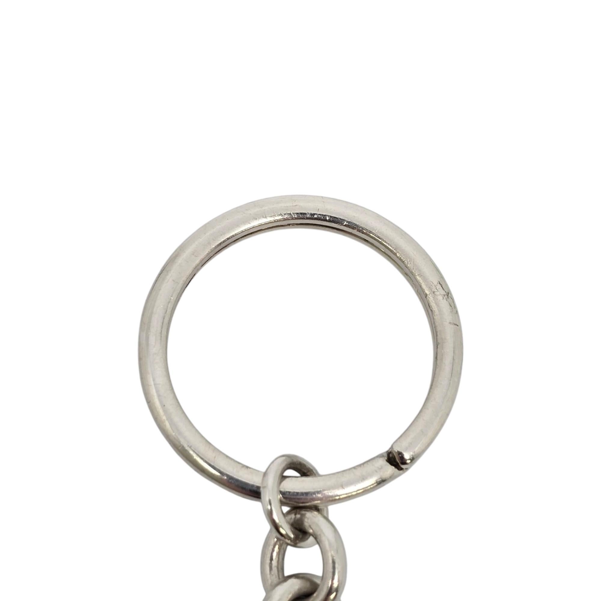 Tiffany & Co Sterling Silver Lock Keychain/Key Ring #21831 For Sale 2
