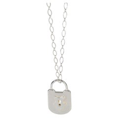 Tiffany & Co. Sterling Silver  Lock Pendant