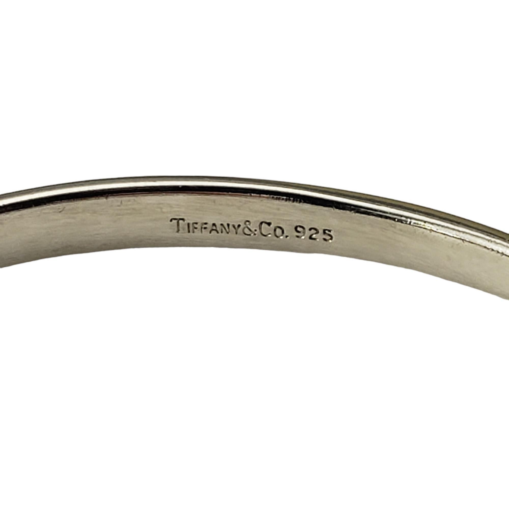 Tiffany & Co. Sterling Silver Loop Interlocking Bangle Bracelet #17297 1