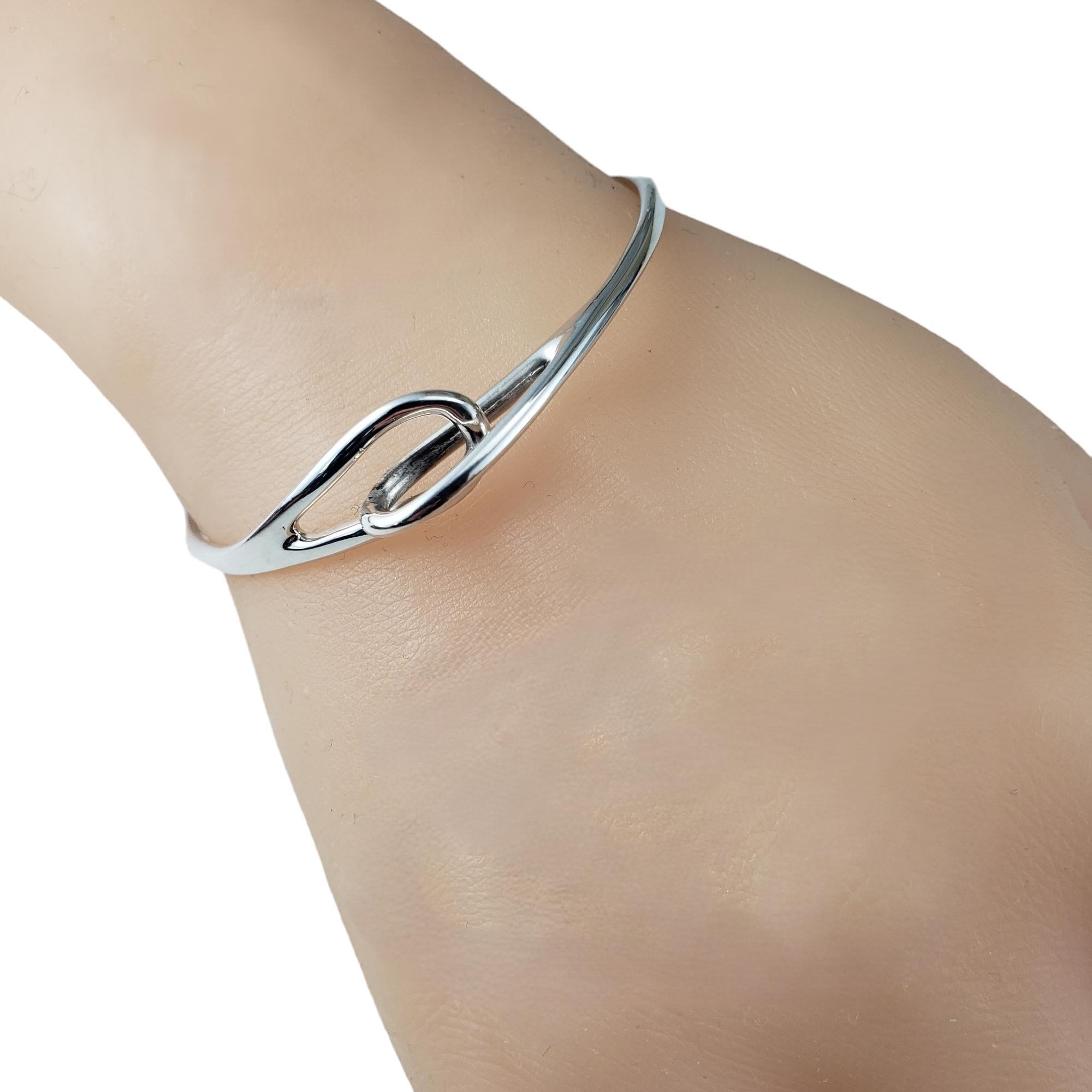 Tiffany & Co. Sterling Silver Loop Interlocking Bangle Bracelet #17297 3