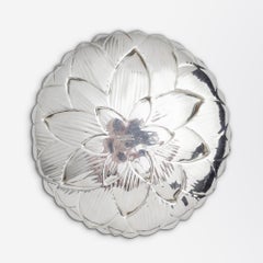 Tiffany & Co. „Lotus-Blume“ oder „Wasserlilie“-Schale aus Sterlingsilber