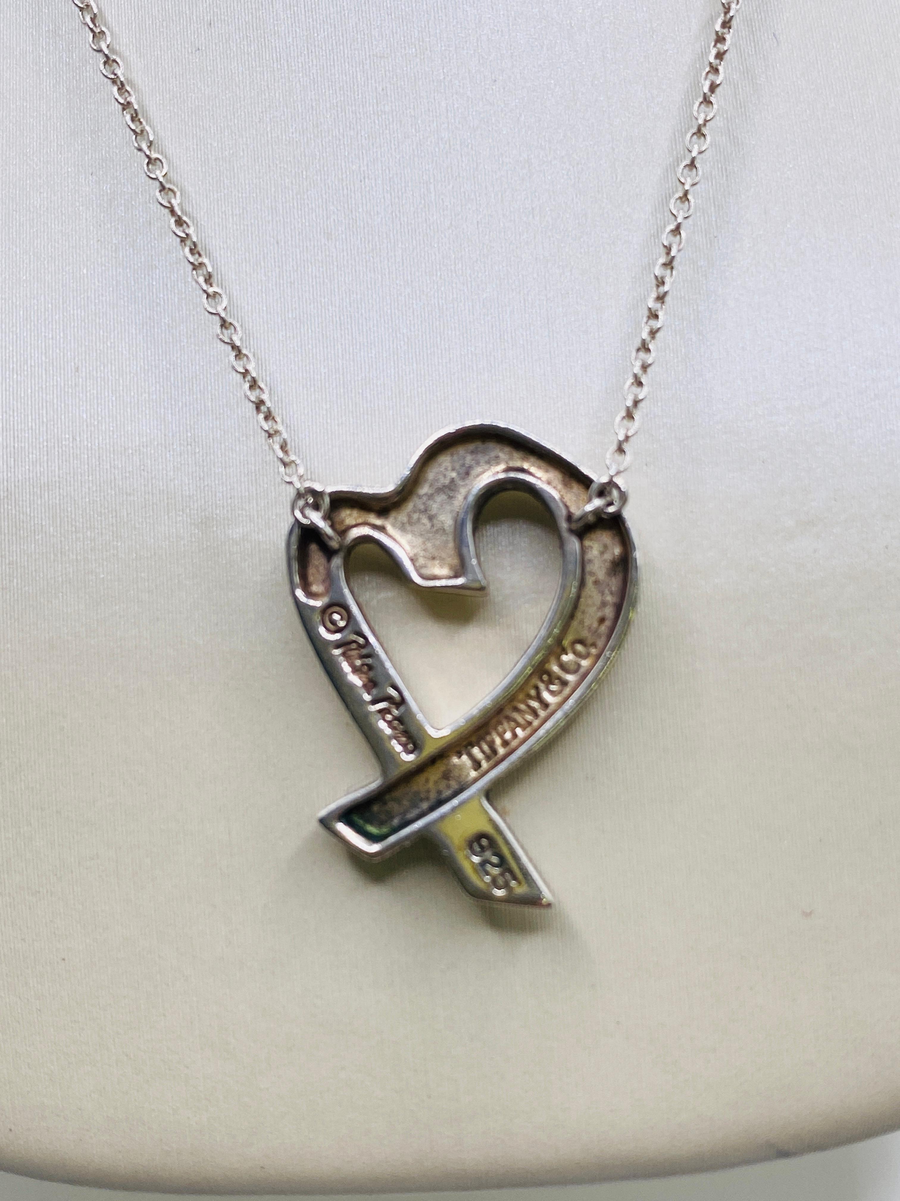 tiffany and co loving heart necklace