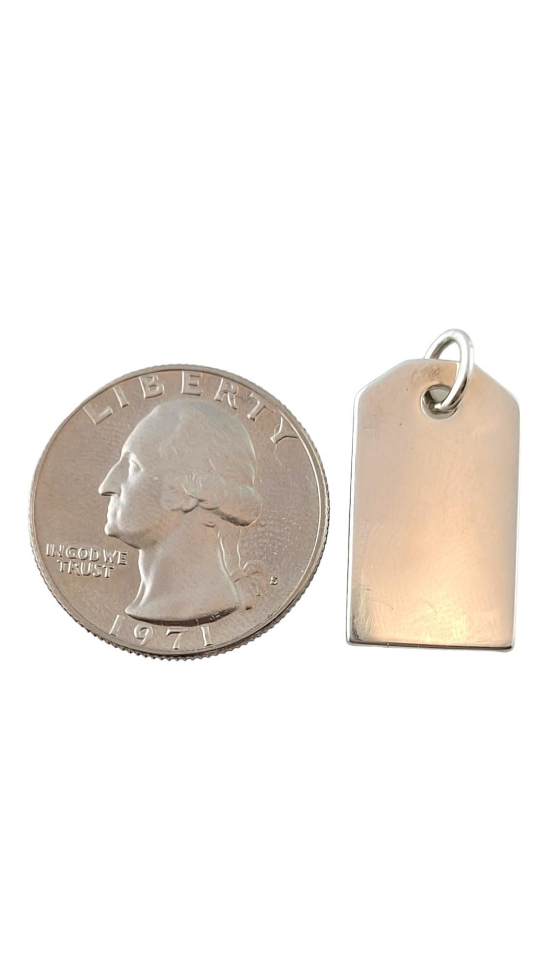luxury luggage tag charm