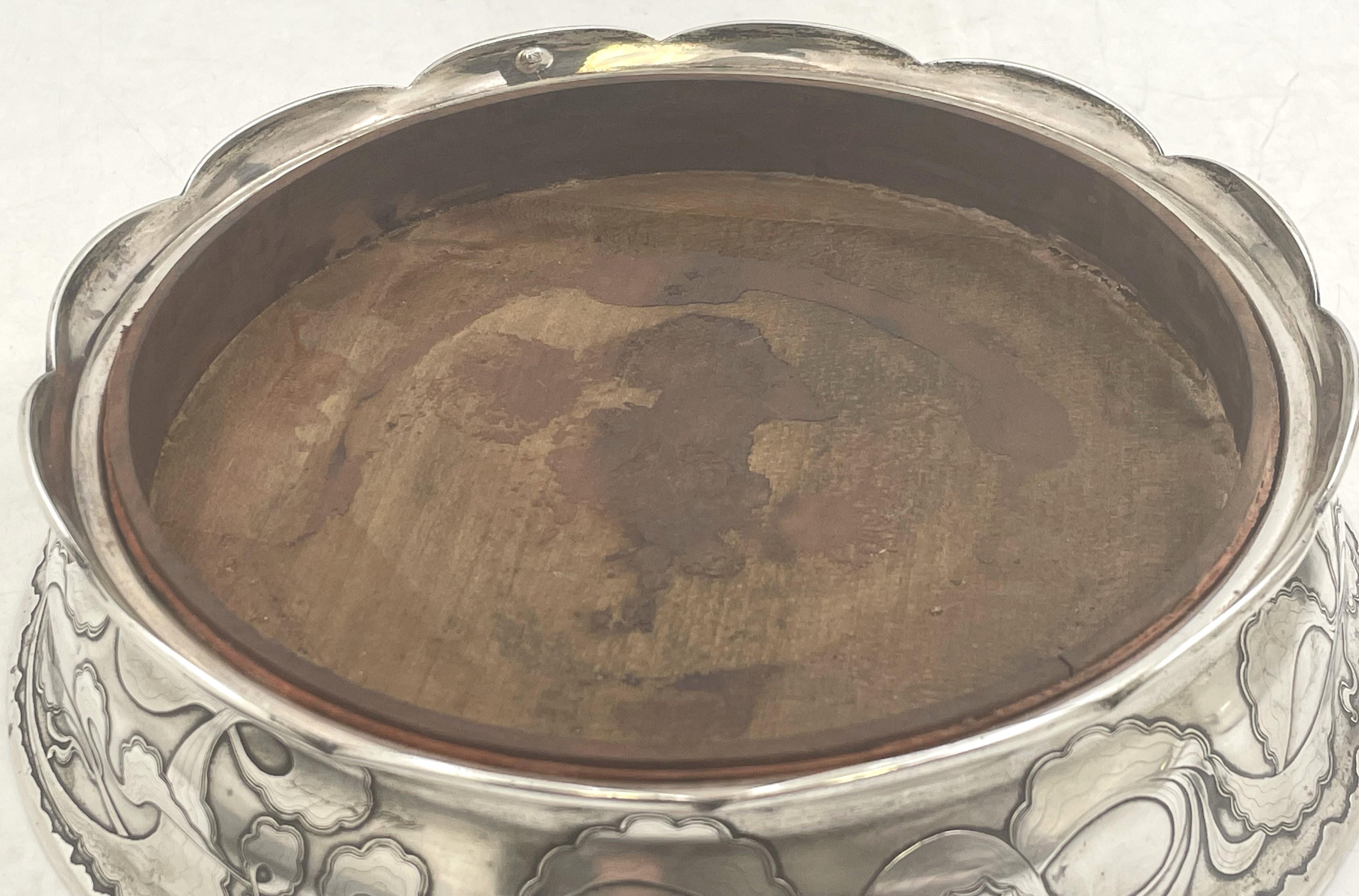 Argento Tiffany & Co. Sottobicchiere per bottiglie Magnum in argento Sterling del 1890 in vendita