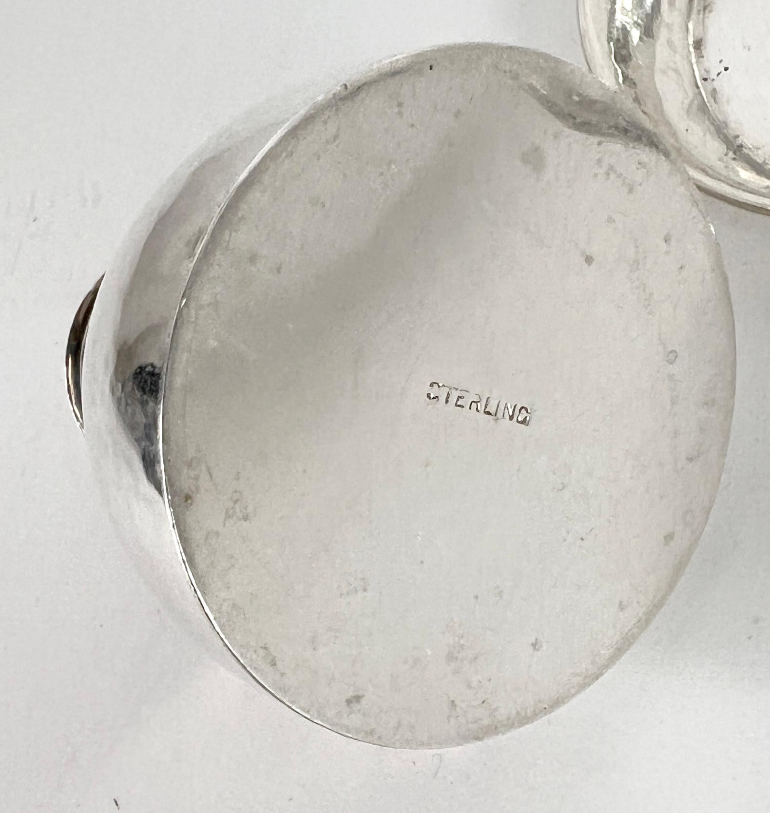 Argent sterling Tiffany & Co. Briquet à cigare en argent A Silver Makers Table en vente