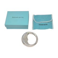 Tiffany & Co Sterling Silver Man In The Moon Baby Rattle With Box & Pouch #24938