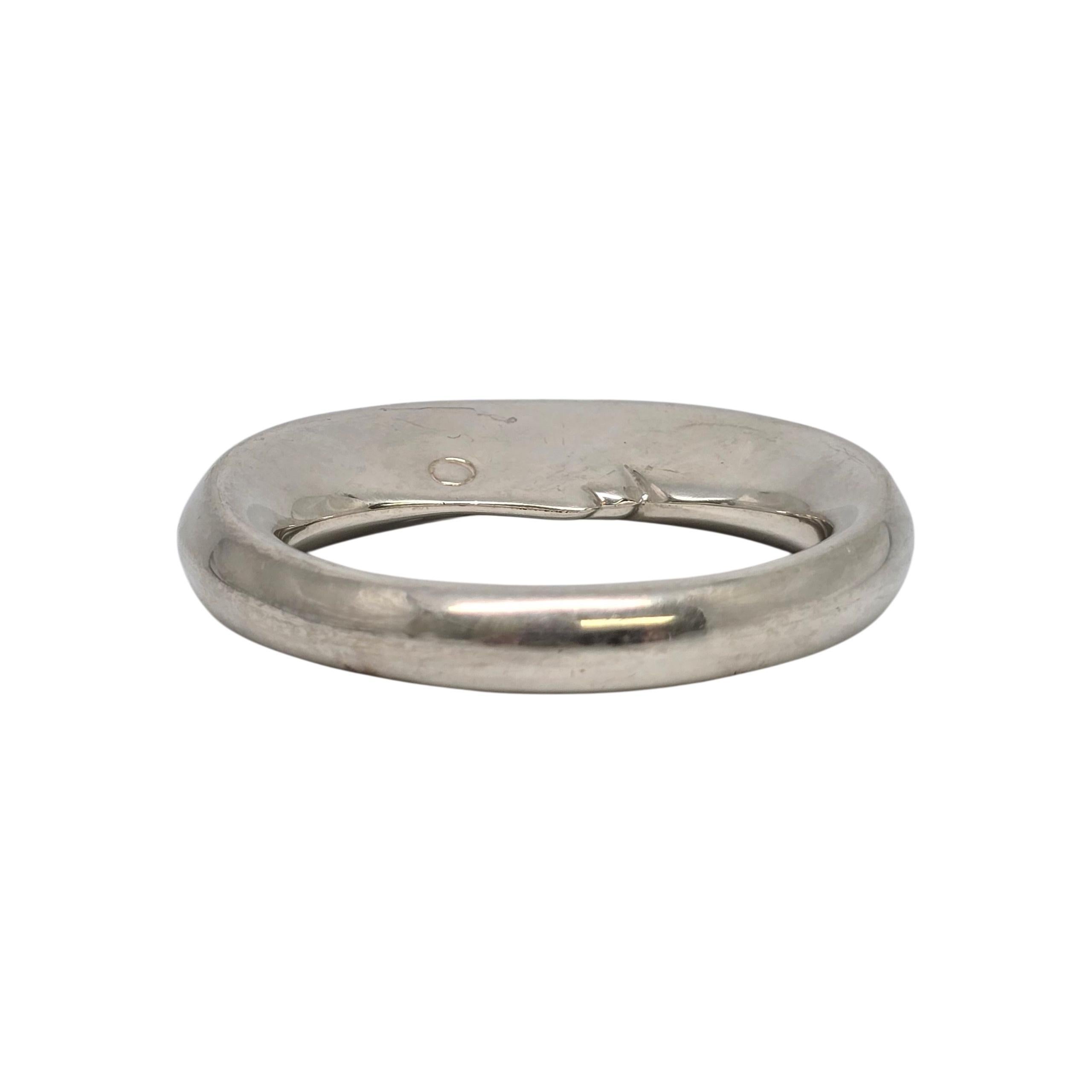 Tiffany & Co Sonajero Hombre en la Luna de plata de ley #22930 en Bueno estado para la venta en Washington Depot, CT
