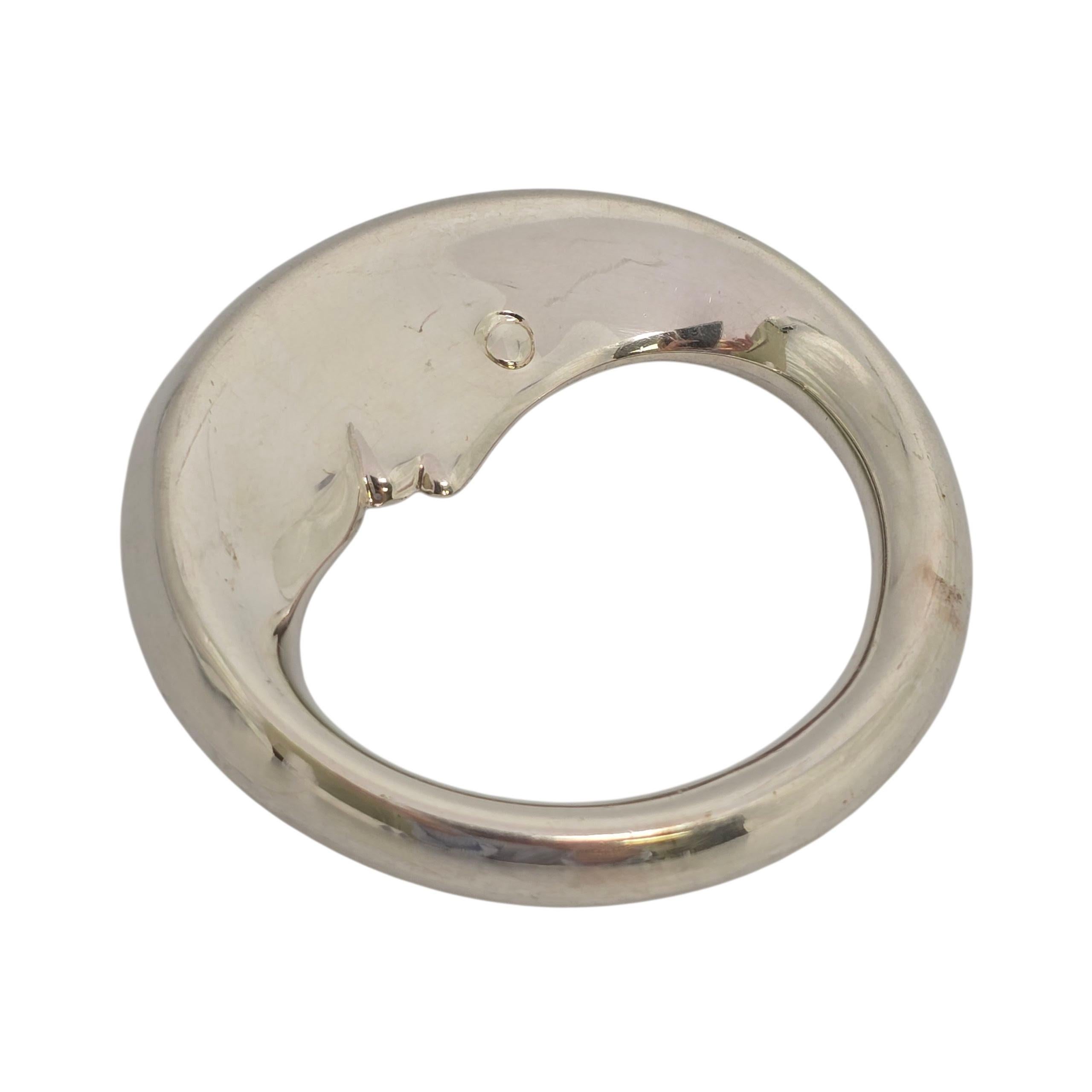 Tiffany & Co Sonajero Hombre en la Luna de plata de ley #22930 en venta 1