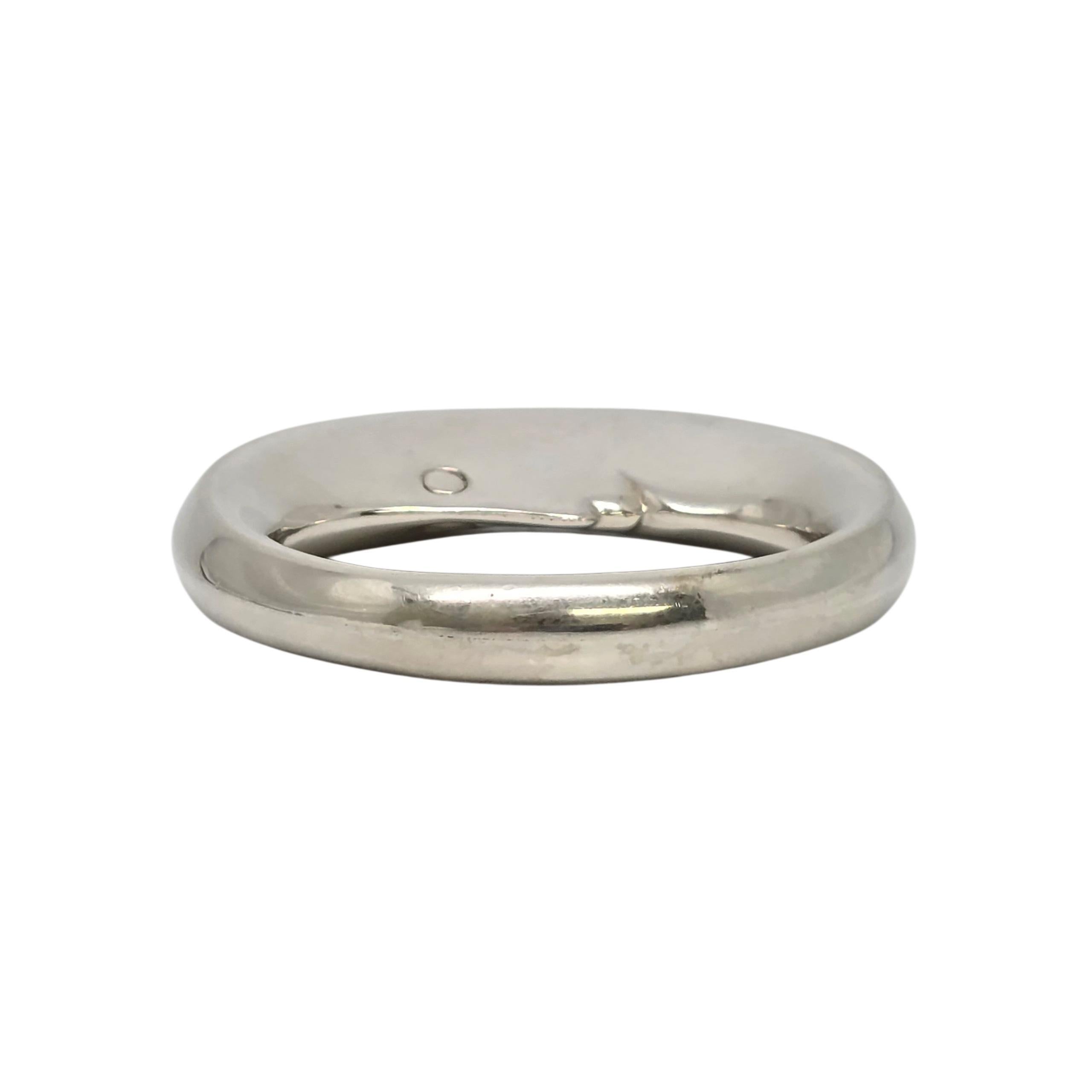 Sonajero Hombre en la Luna de plata de ley Tiffany & Co. con monograma #22931 en Bueno estado para la venta en Washington Depot, CT