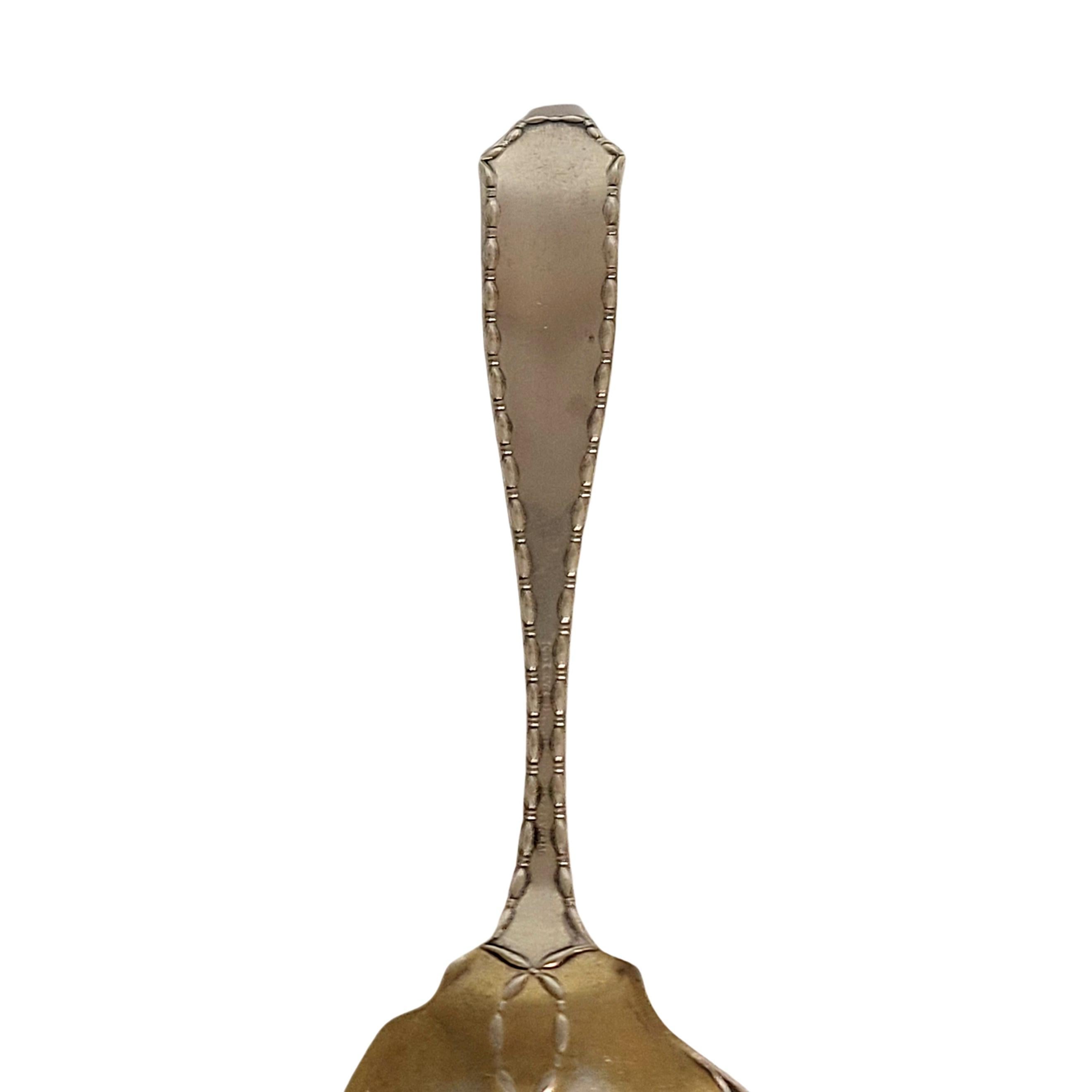 Tiffany & Co. Serveur à gelée en argent sterling lavé à l'or marquise avec monogramme en vente 2