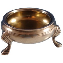 Tiffany & Co. Sterling Silver Master Salt Dip Footed 1755 Reproduction