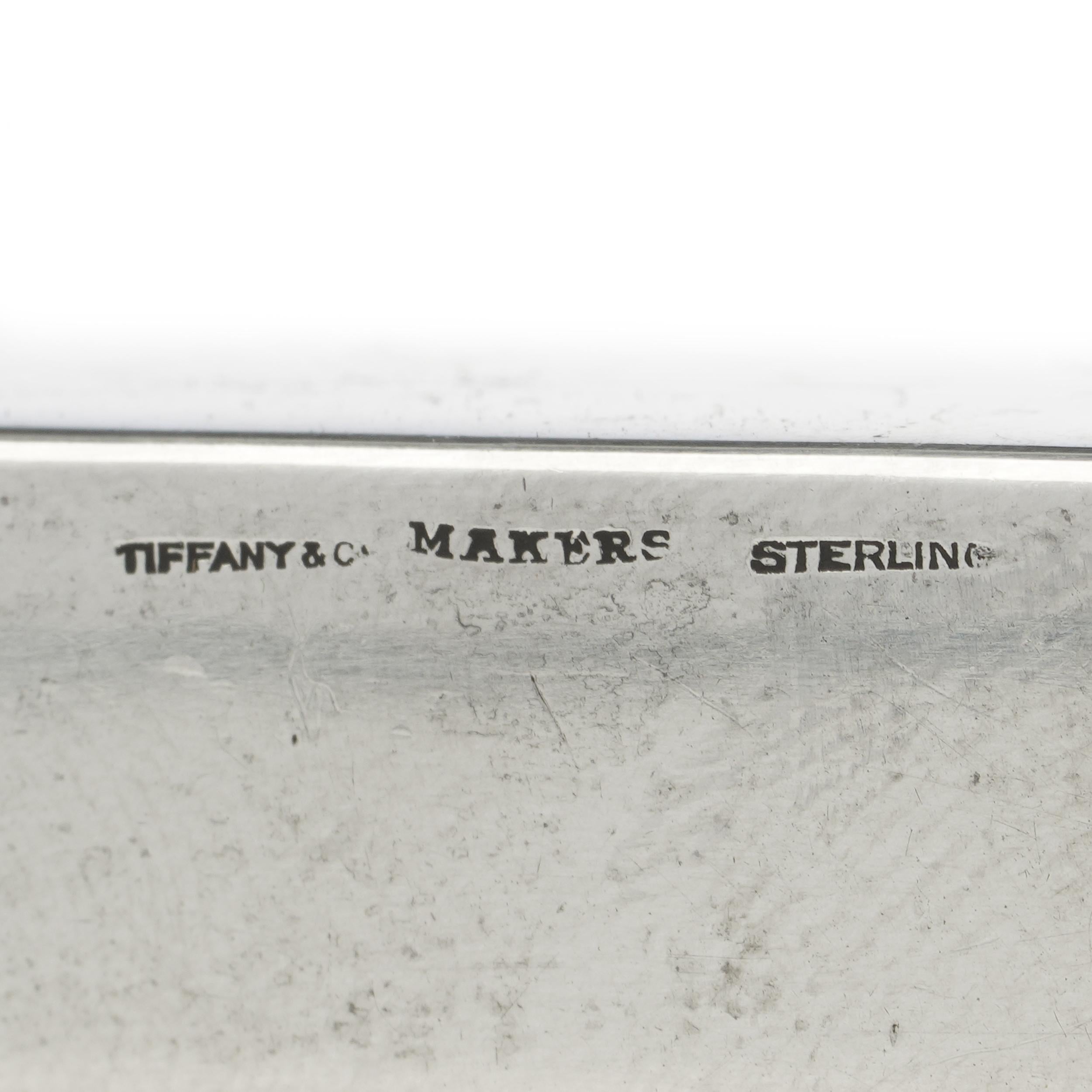 Scatola di fiammiferi in argento di Tiffany & Co. in vendita 2