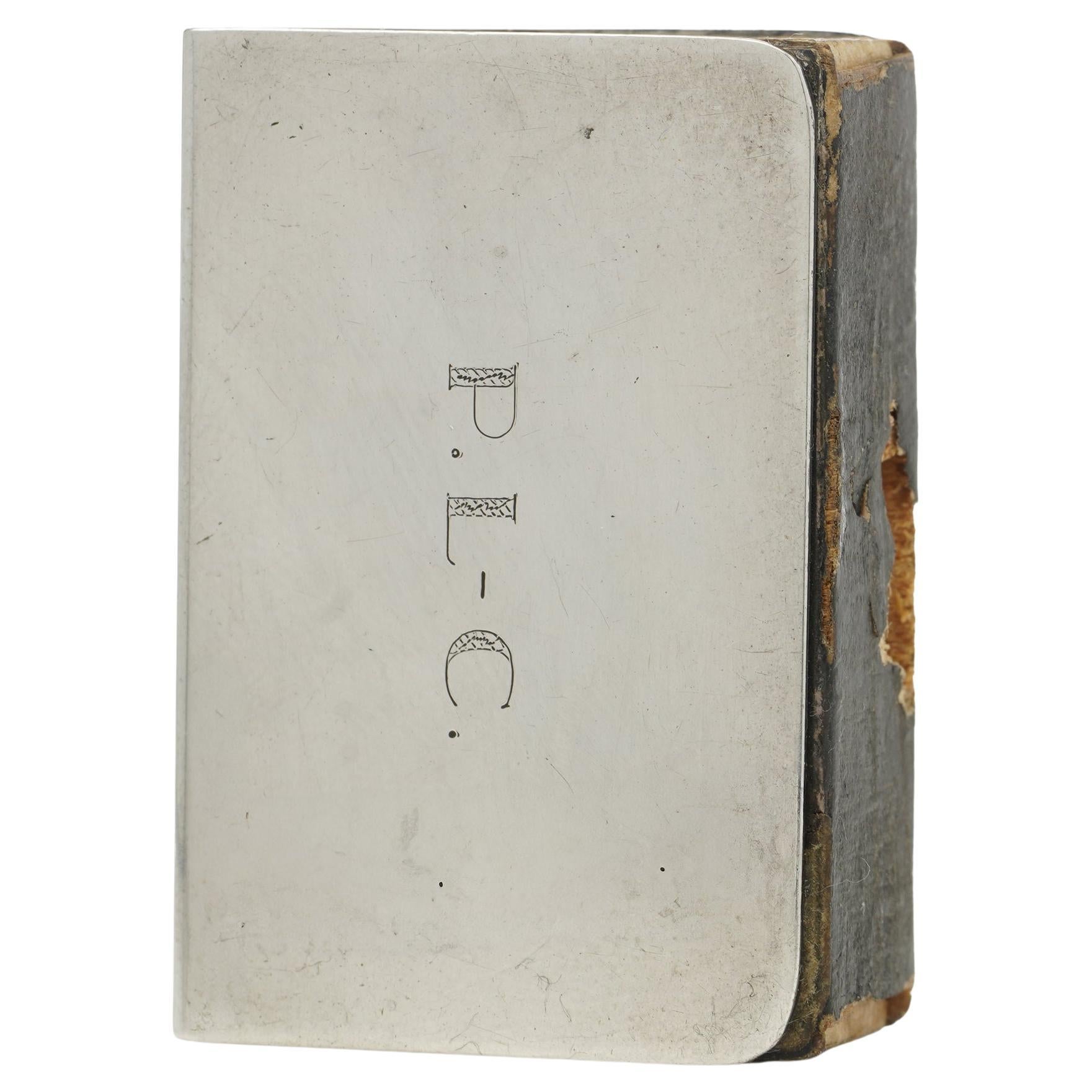Tiffany & Co. sterling silver matchbox case