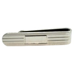 Tiffany & Co Sterling Silver Mens Tie Clip Estate
