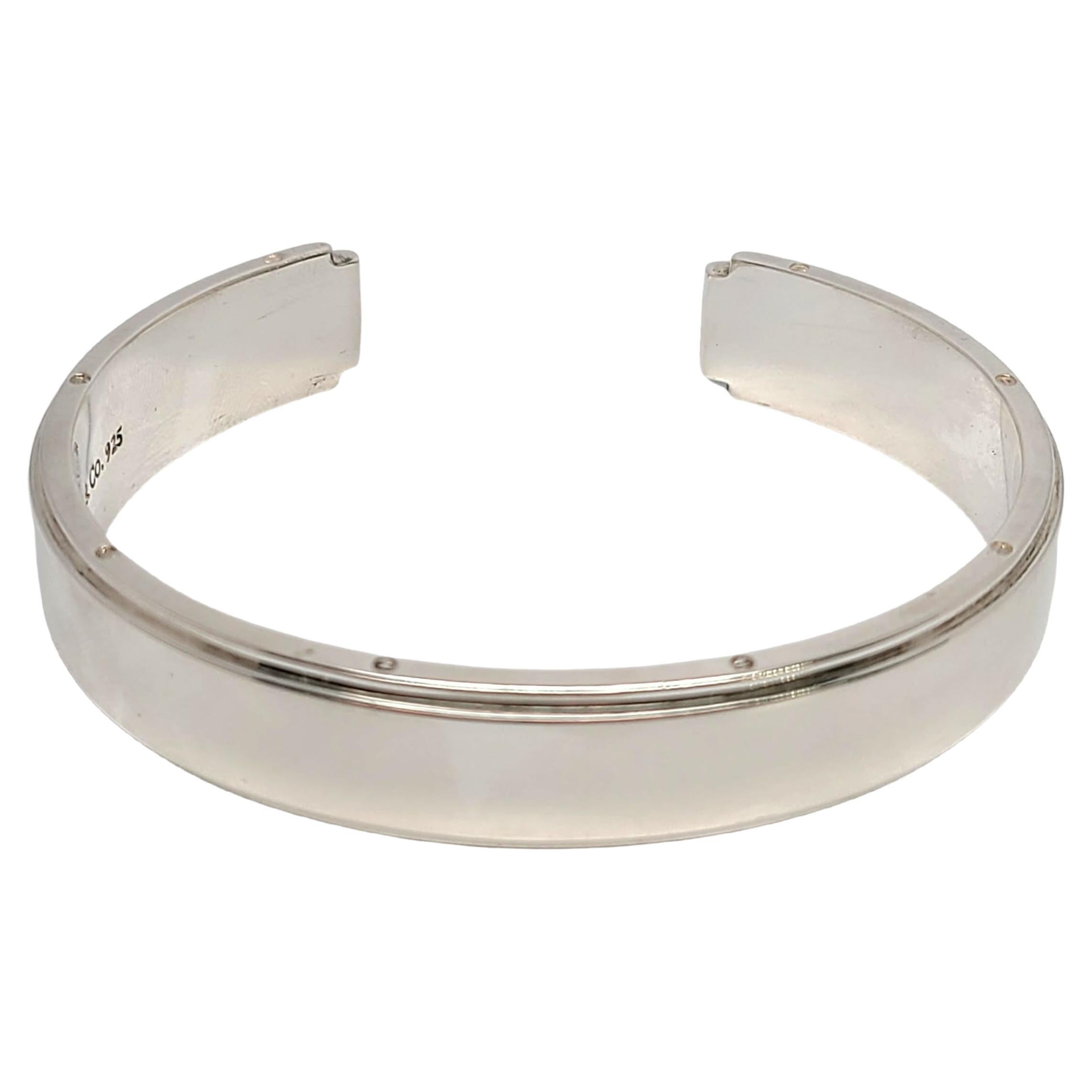 Tiffany & Co Sterling Silver Metropolis Cuff Bracelet
