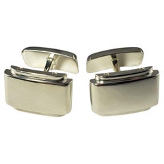 Tiffany & Co. Sterling Silver Metropolis Cufflinks