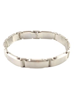 Tiffany & Co Sterling Silver Metropolis Link Bracelet #18925