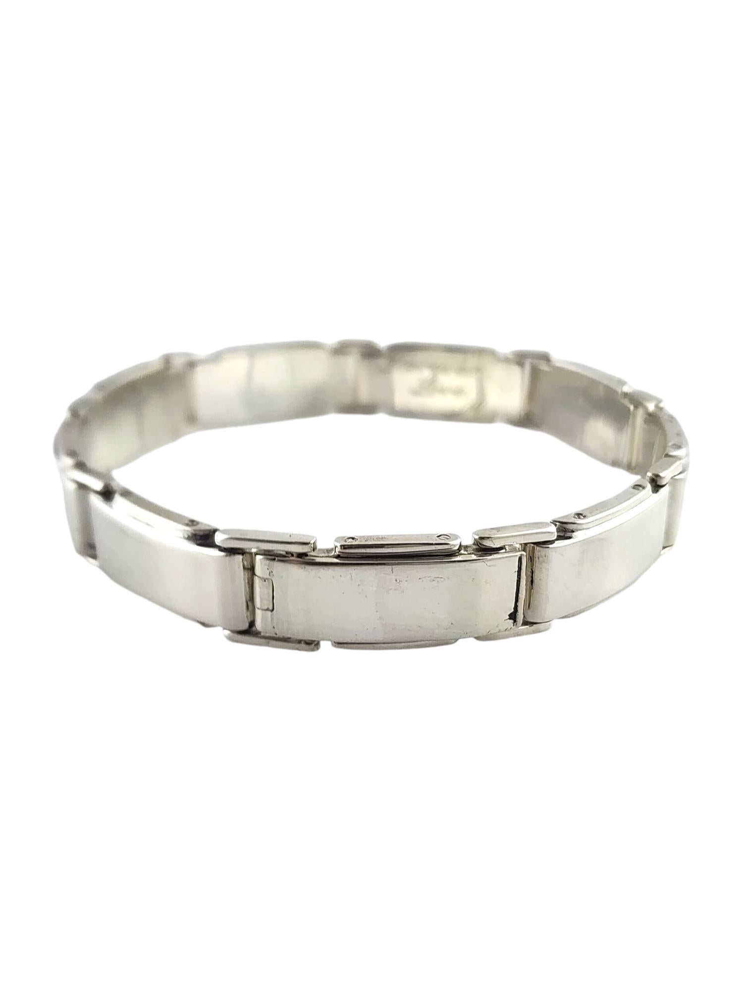 Tiffany & Co Sterling Silver Metropolis Link Bracelet #18925 For Sale 1