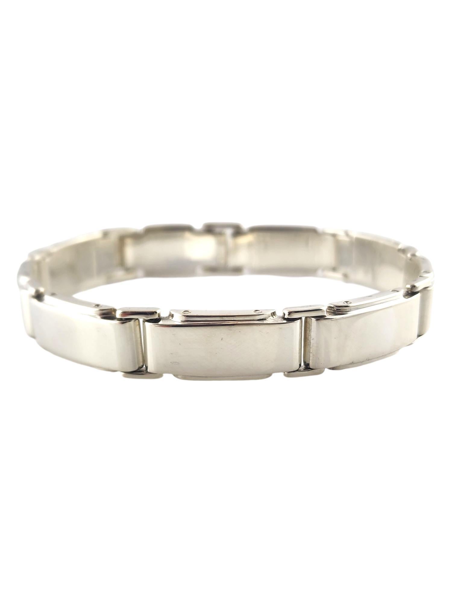 Tiffany & Co Sterling Silver Metropolis Link Bracelet #18925