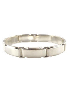 Tiffany & Co Sterling Silver Metropolis Link Bracelet #18925