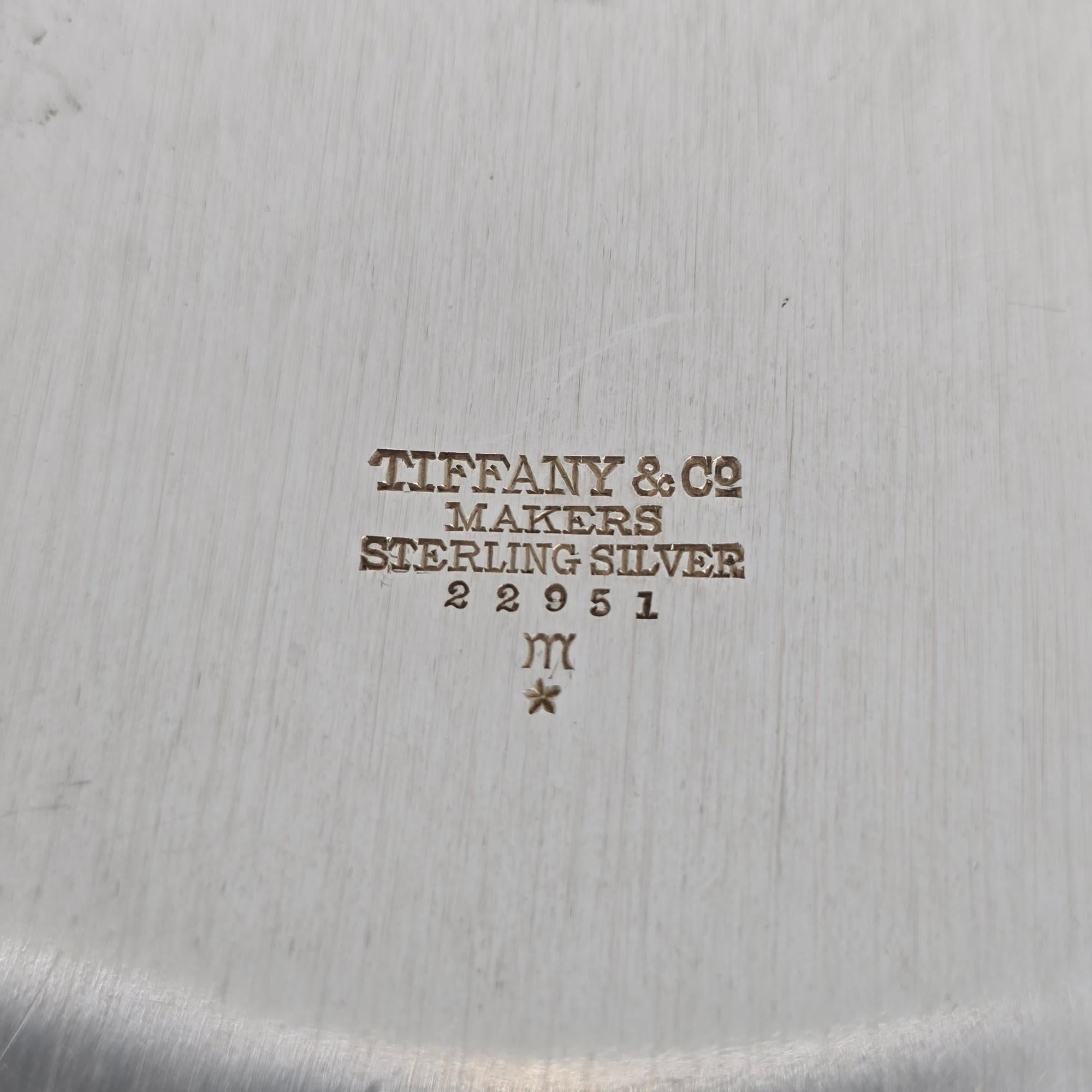Tiffany & Co Sterling Silver Mid-Century 10